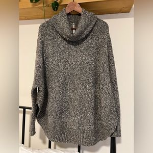 Oversized Cowl-Neck Sweater